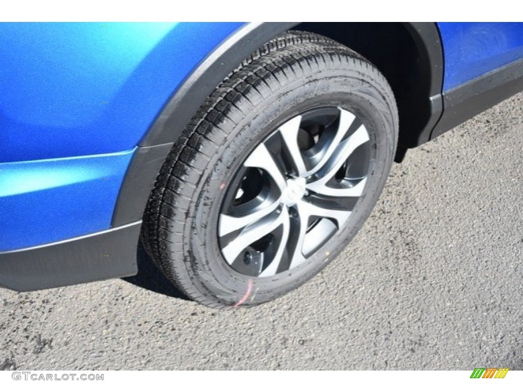 2018 RAV4 LE AWD - Electric Storm Blue / Black photo #9