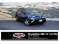 2018 Magnetic Gray Metallic Toyota RAV4 LE AWD  photo #1