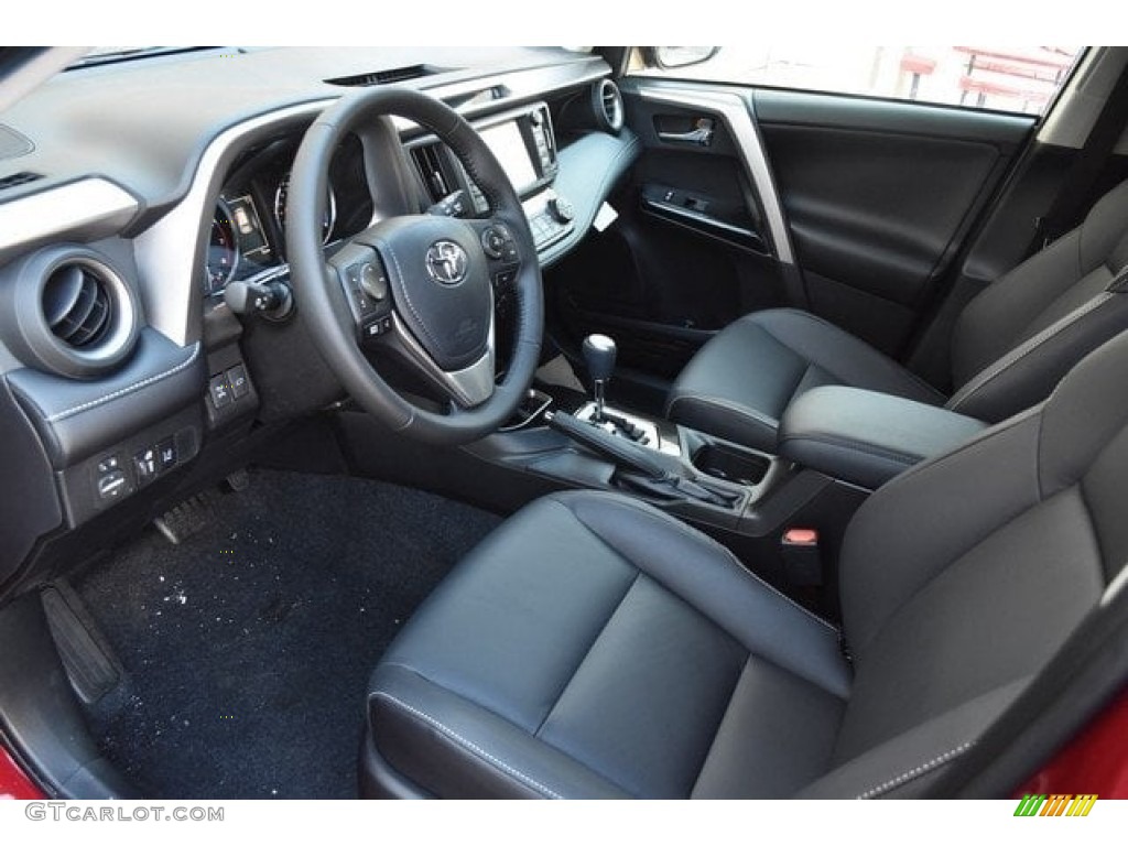 2018 RAV4 Limited AWD - Ruby Flare Pearl / Black photo #5