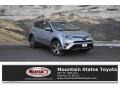 2018 Silver Sky Metallic Toyota RAV4 XLE AWD  photo #1