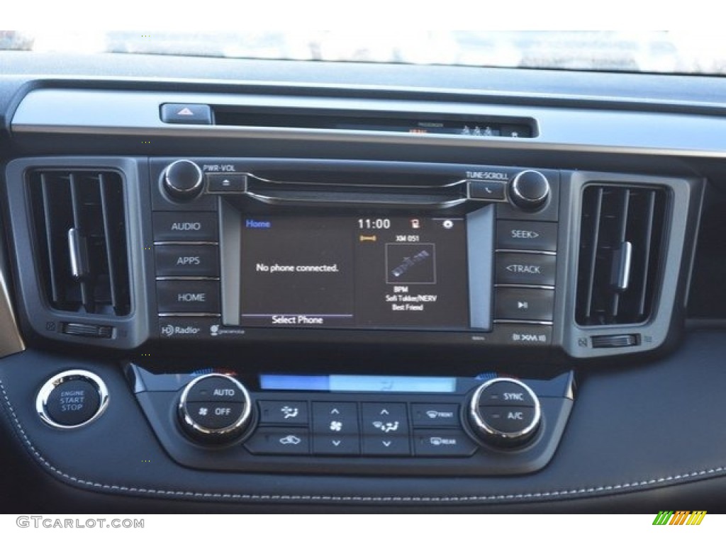 2018 RAV4 XLE AWD - Silver Sky Metallic / Black photo #6