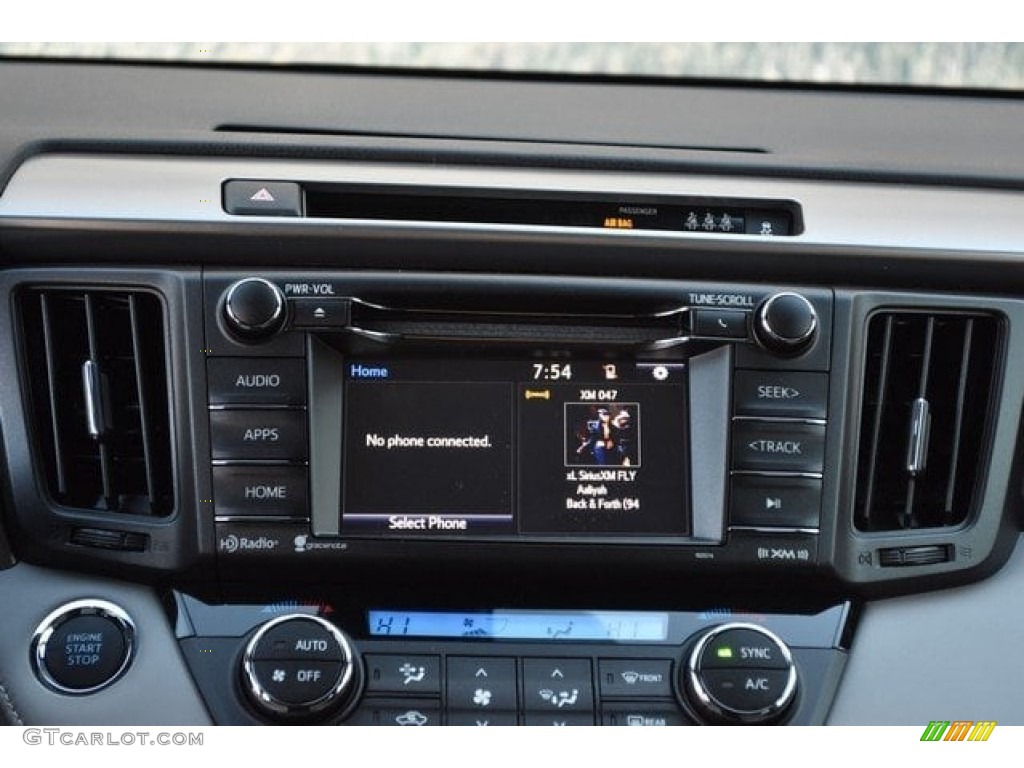 2018 RAV4 XLE AWD - Silver Sky Metallic / Black photo #6