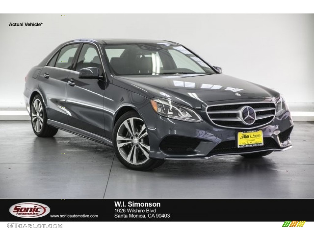 2016 E 350 Sedan - Selenite Grey Metallic / Black photo #1