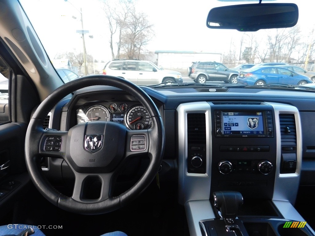 2012 Ram 1500 Sport Crew Cab 4x4 - Black / Dark Slate Gray photo #26