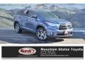 2016 Shoreline Blue Pearl Toyota Highlander XLE  photo #1