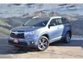 2016 Shoreline Blue Pearl Toyota Highlander XLE  photo #5