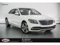 2018 designo Diamond White Metallic Mercedes-Benz S 450 Sedan  photo #1