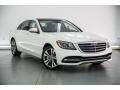 2018 designo Diamond White Metallic Mercedes-Benz S 450 Sedan  photo #12