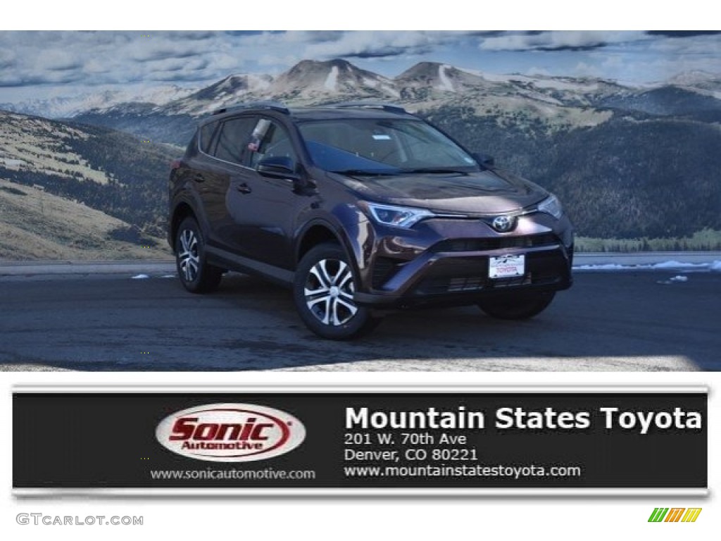 2018 RAV4 LE AWD - Black / Black photo #1