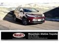 2018 Ooh La La Rouge Mica Toyota Highlander XLE AWD  photo #1