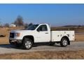 Summit White - Sierra 2500HD Work Truck Regular Cab Commercial Photo No. 3
