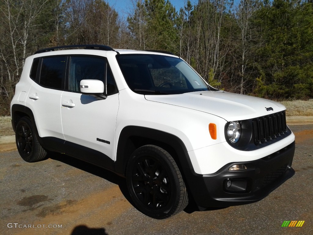 2017 Renegade Altitude - Alpine White / Black photo #4