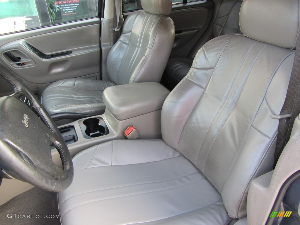 2002 Grand Cherokee Laredo - Steel Blue Pearlcoat / Sandstone photo #11