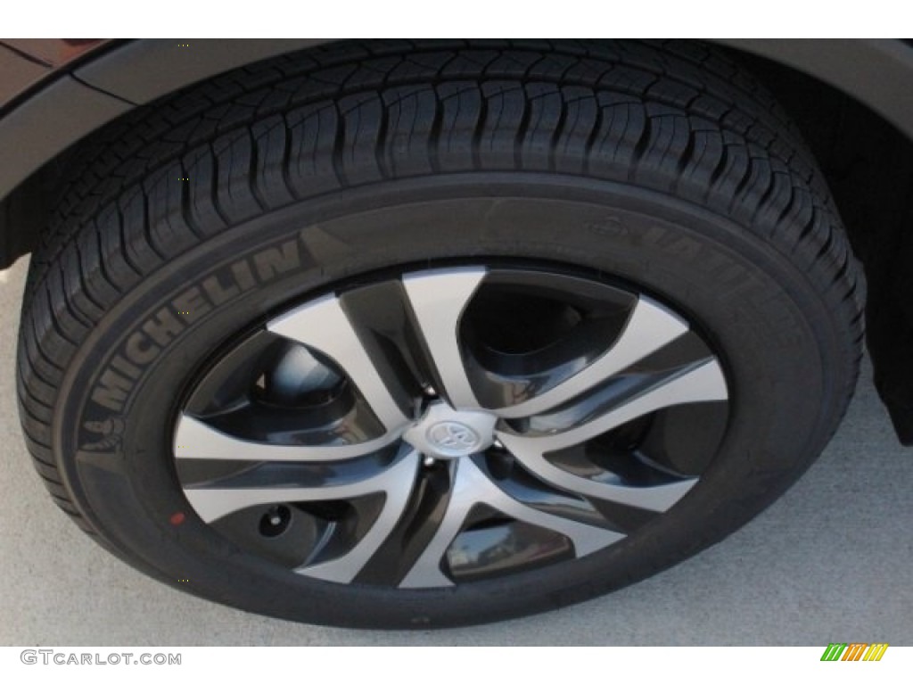 2018 RAV4 LE - Black Current Metallic / Black photo #4
