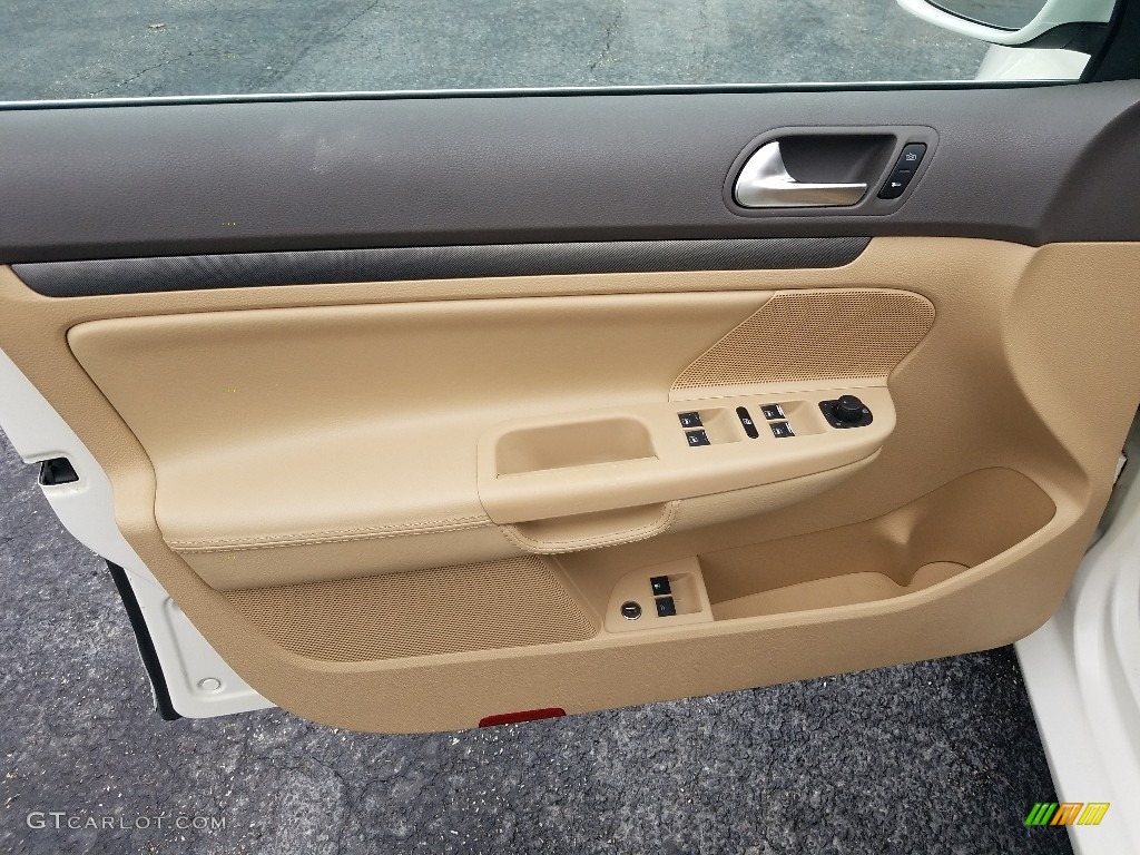 2006 Jetta 2.5 Sedan - Campanella White / Pure Beige photo #11