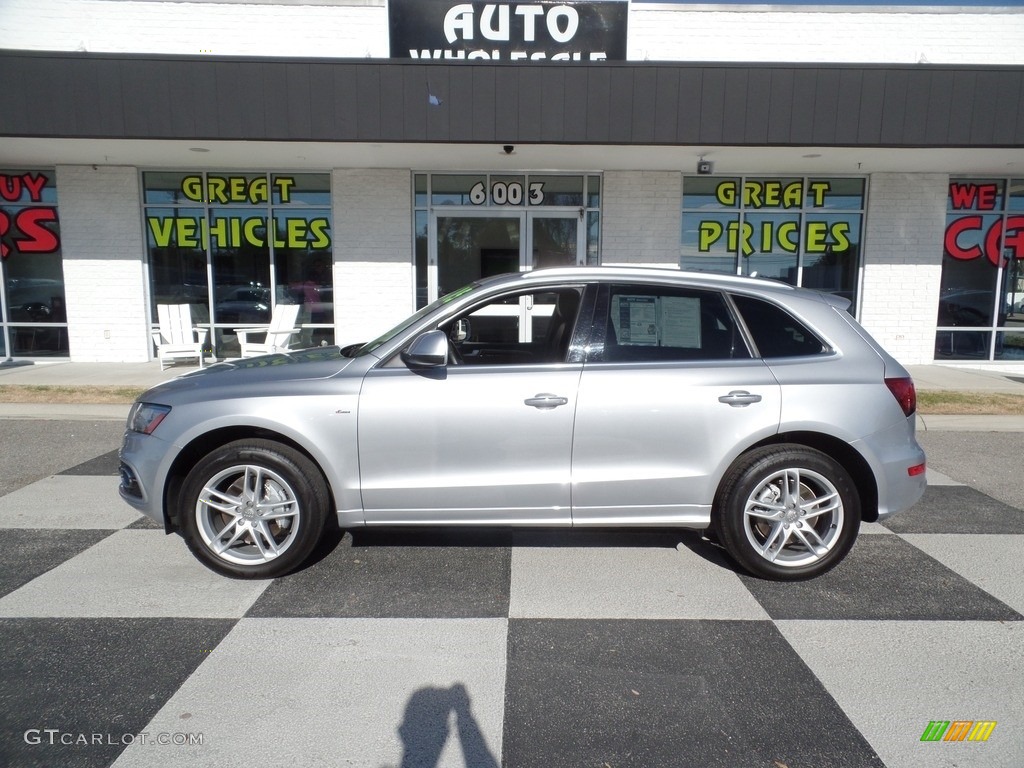2015 Q5 3.0 TFSI Premium Plus quattro - Cuvee Silver Metallic / Black photo #1