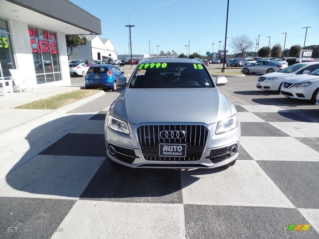 2015 Q5 3.0 TFSI Premium Plus quattro - Cuvee Silver Metallic / Black photo #2