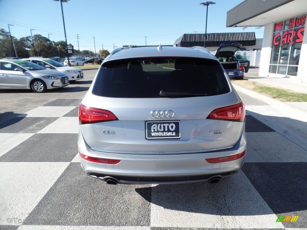 2015 Q5 3.0 TFSI Premium Plus quattro - Cuvee Silver Metallic / Black photo #4