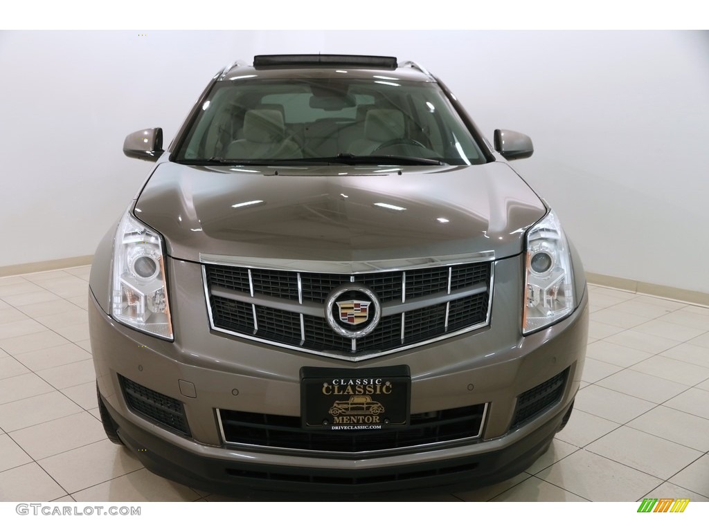 2012 SRX Luxury - Mocha Steel Metallic / Shale/Brownstone photo #2