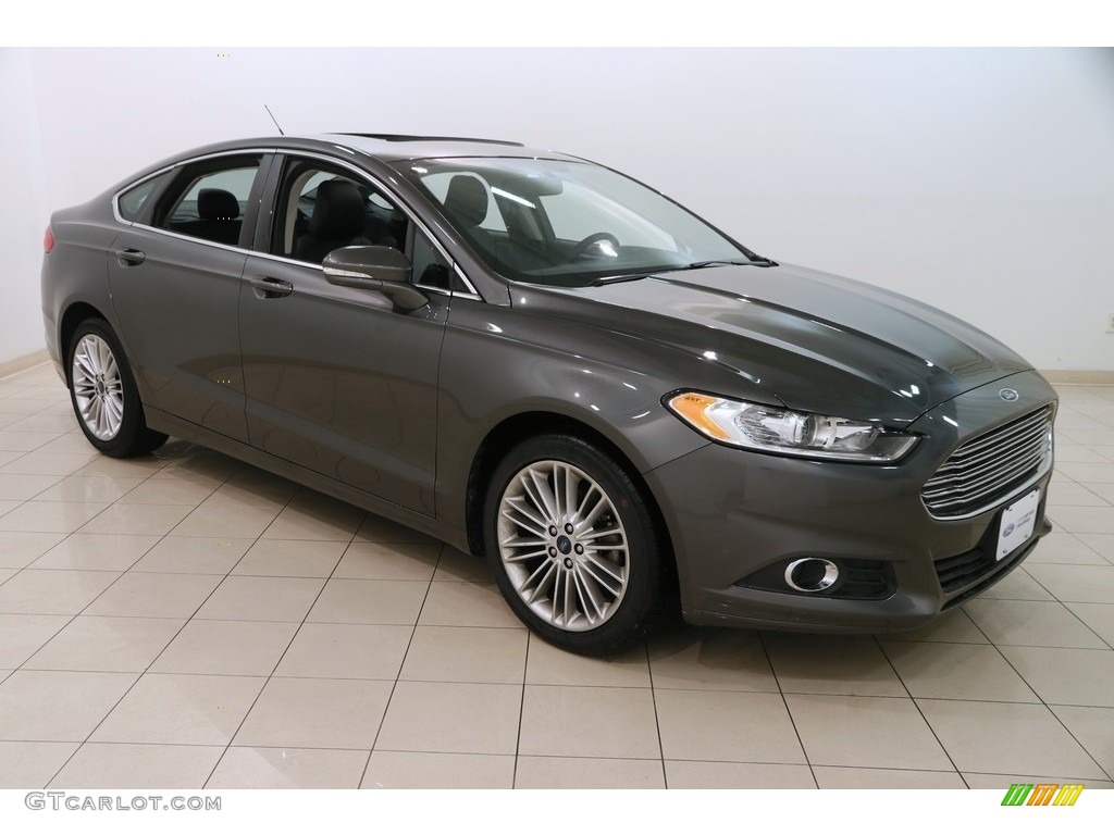 2016 Fusion SE AWD - Magnetic Metallic / Charcoal Black photo #1