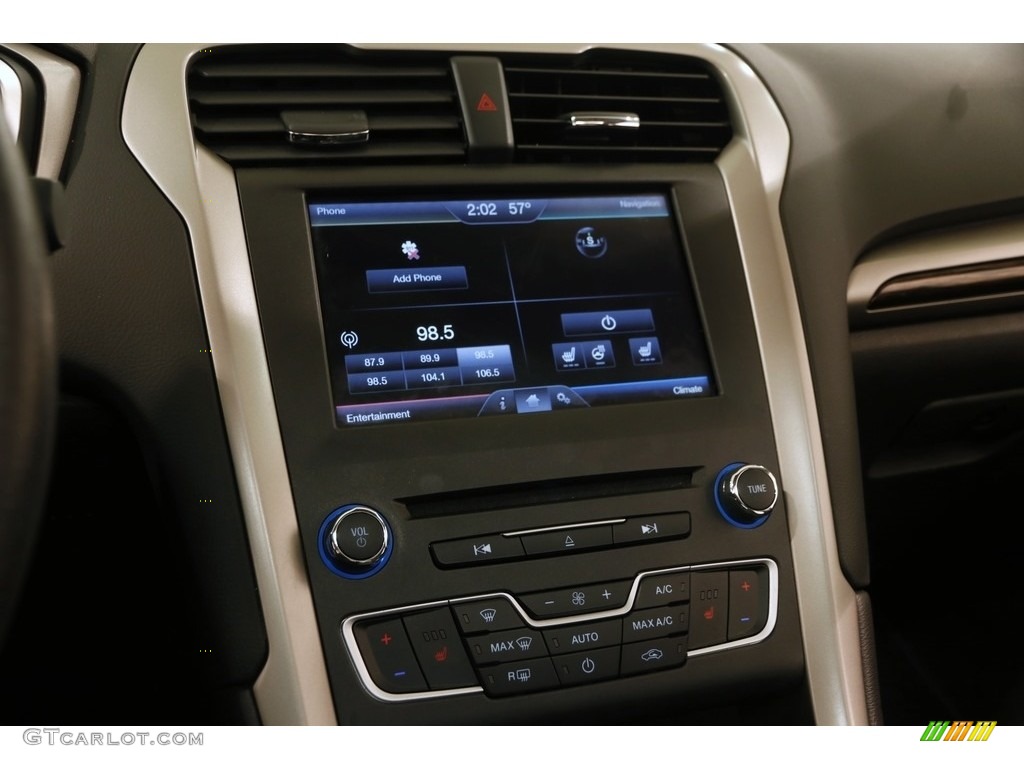 2016 Fusion SE AWD - Magnetic Metallic / Charcoal Black photo #8