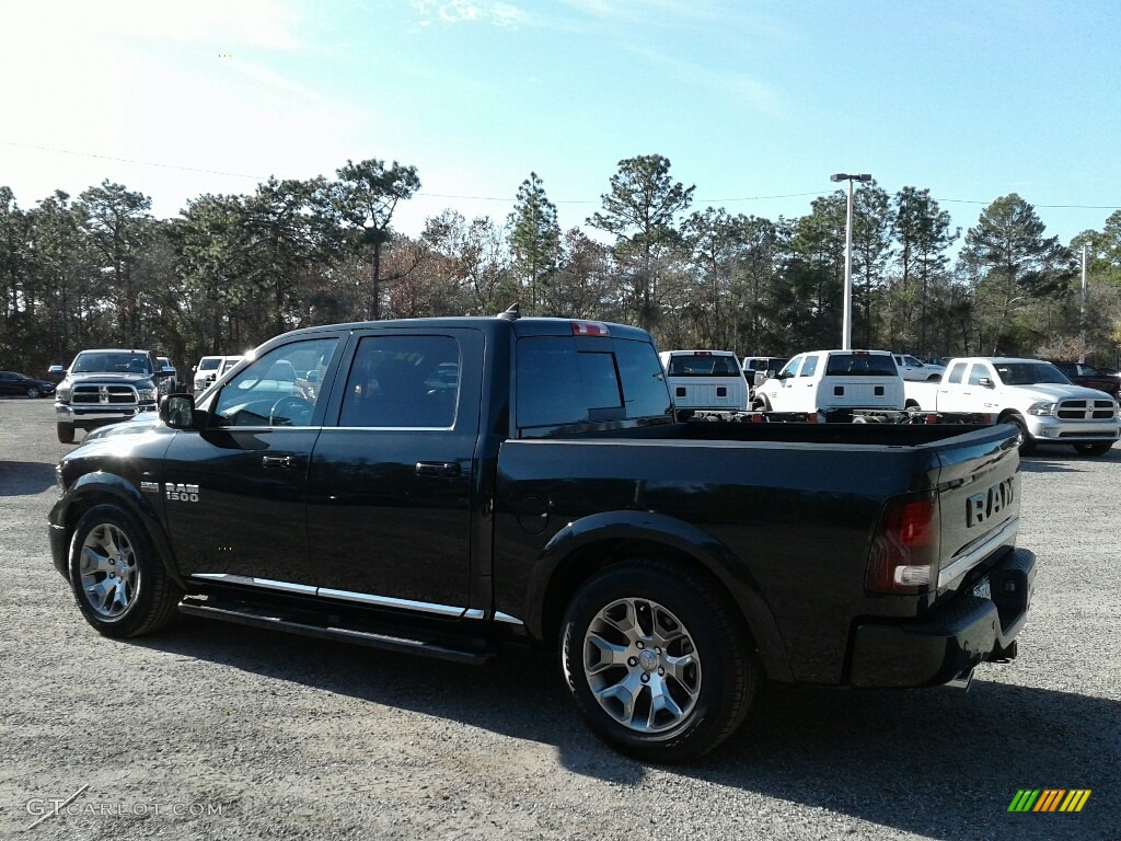 2018 1500 Limited Crew Cab - Brilliant Black Crystal Pearl / Black photo #3