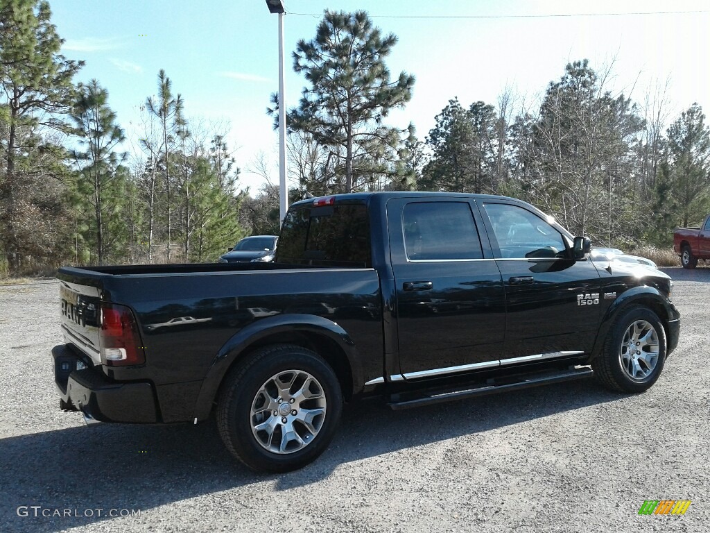 2018 1500 Limited Crew Cab - Brilliant Black Crystal Pearl / Black photo #5