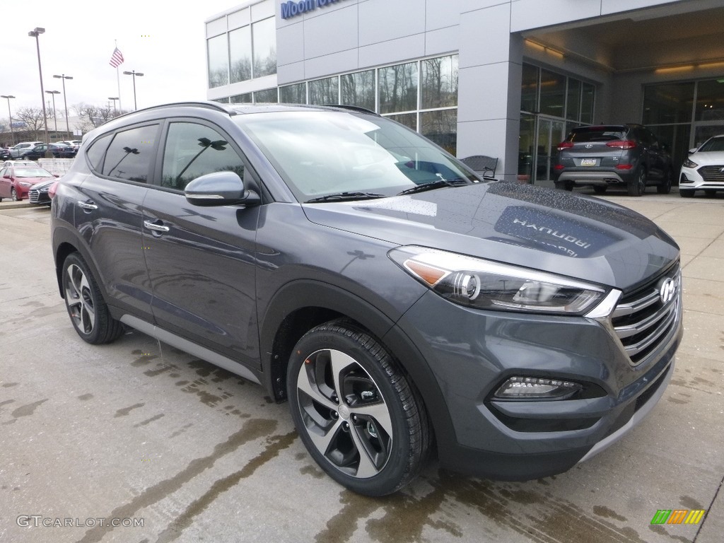 Coliseum Gray 2018 Hyundai Tucson Limited AWD Exterior Photo #125070420
