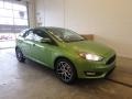 Outrageous Green 2018 Ford Focus SEL Hatch Exterior