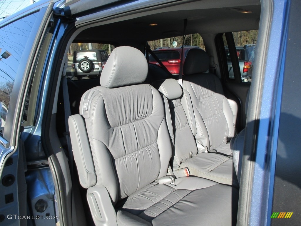 2007 Odyssey EX-L - Midnight Blue Pearl / Gray photo #19