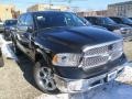2018 Brilliant Black Crystal Pearl Ram 1500 Laramie Crew Cab 4x4  photo #4