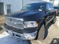 2018 Brilliant Black Crystal Pearl Ram 1500 Laramie Crew Cab 4x4  photo #6