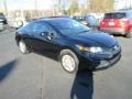 Crystal Black Pearl - Civic LX Coupe Photo No. 4