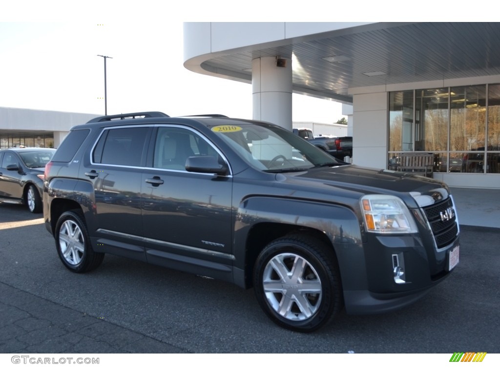 2010 Terrain SLT - Mocha Steel Metallic / Light Titanium photo #1