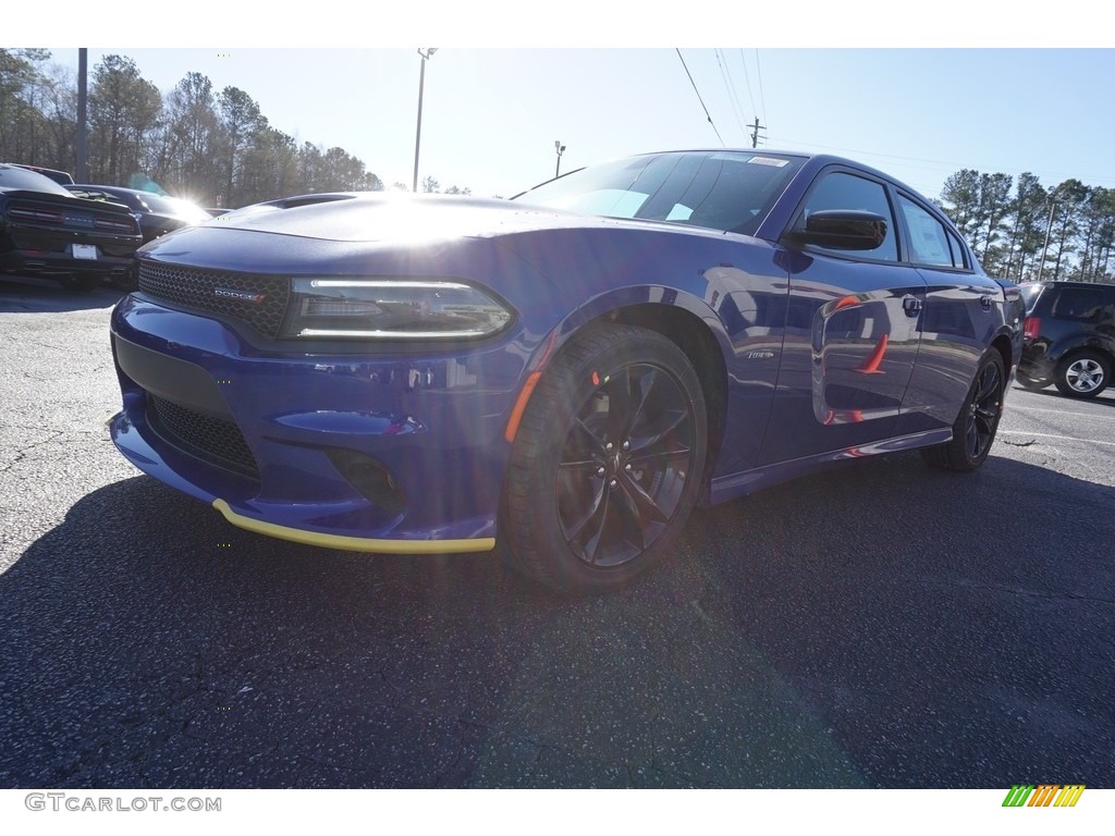 2018 Charger R/T - IndiGo Blue / Black photo #3