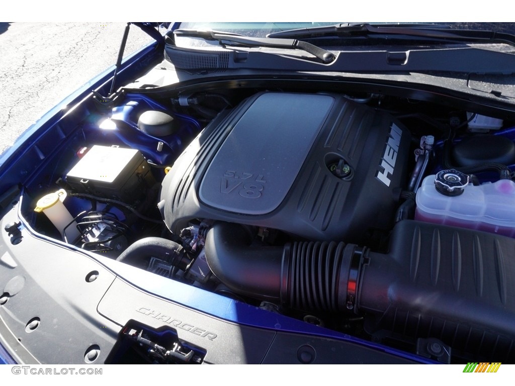 2018 Charger R/T - IndiGo Blue / Black photo #12