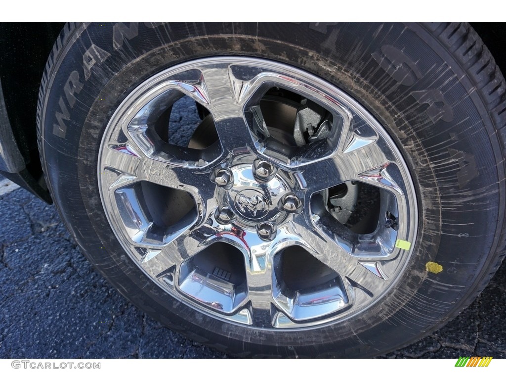 2018 1500 Laramie Crew Cab - Bright White / Black photo #12