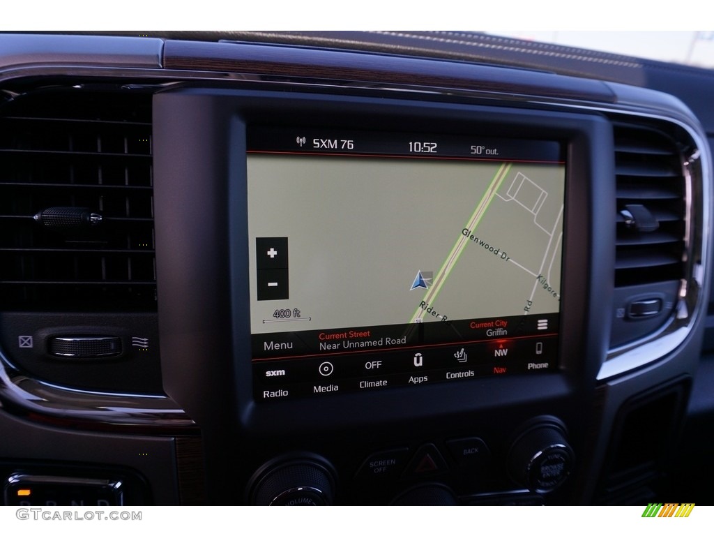 2018 1500 Laramie Crew Cab - Bright White / Black photo #15