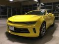 2017 Bright Yellow Chevrolet Camaro LT Convertible  photo #1