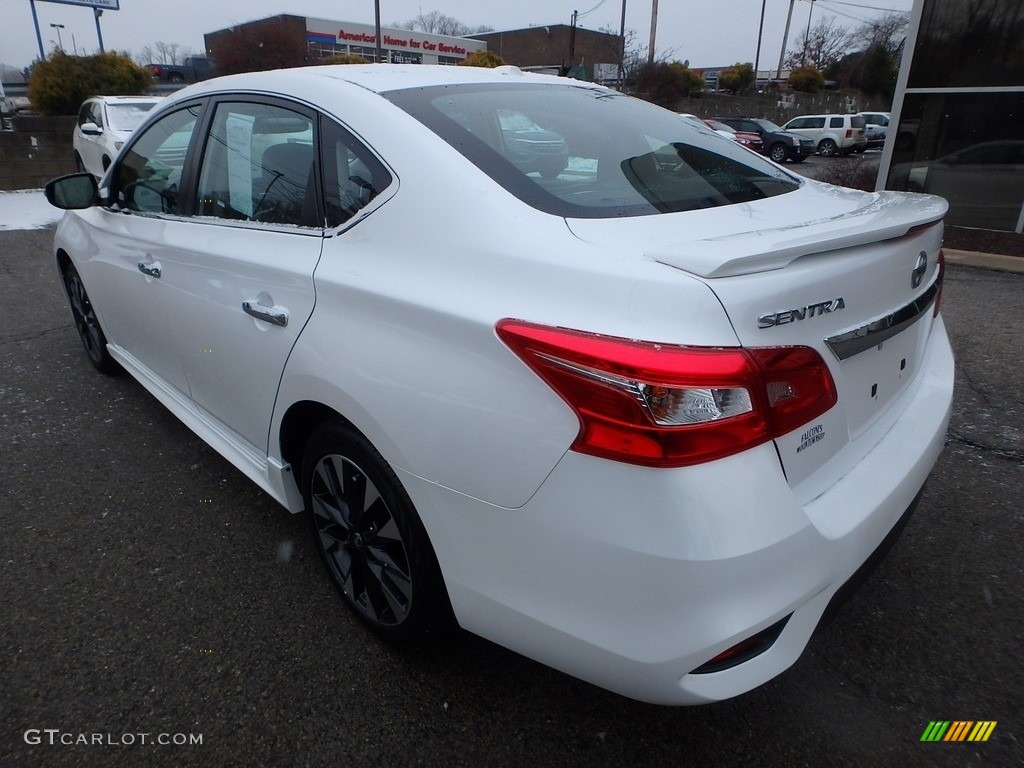2017 Sentra SR Turbo - Fresh Powder White / Charcoal photo #3