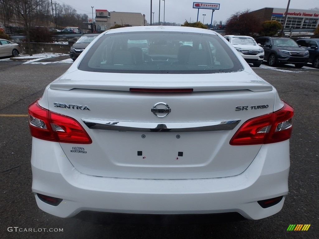 2017 Sentra SR Turbo - Fresh Powder White / Charcoal photo #4