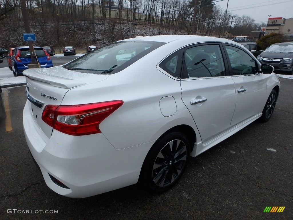 2017 Sentra SR Turbo - Fresh Powder White / Charcoal photo #5