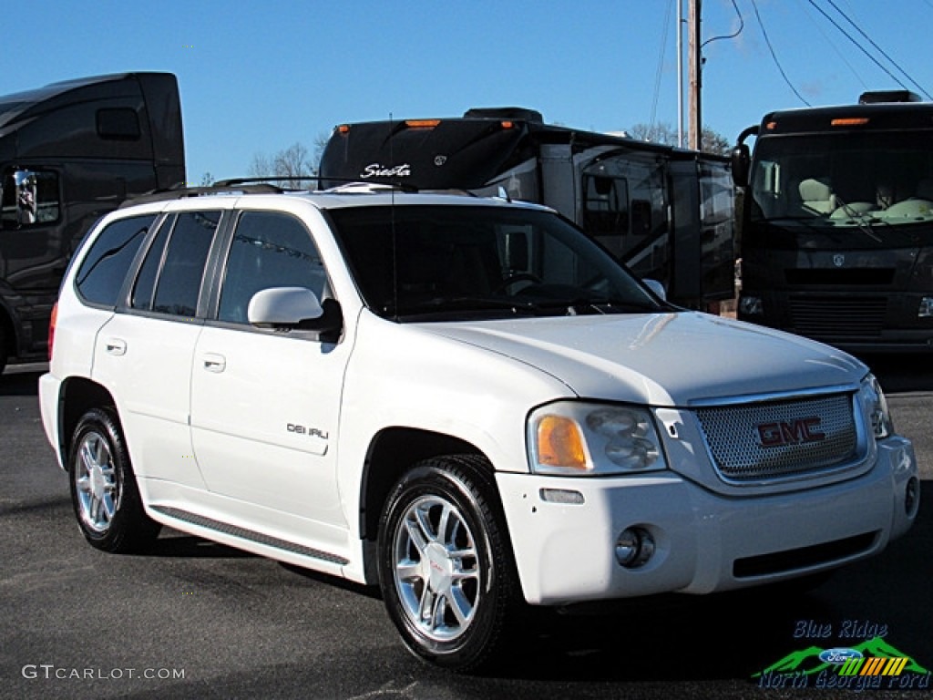 2007 Envoy Denali 4x4 - Summit White / Ebony photo #7