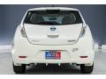 2013 Glacier White Nissan LEAF SL  photo #3