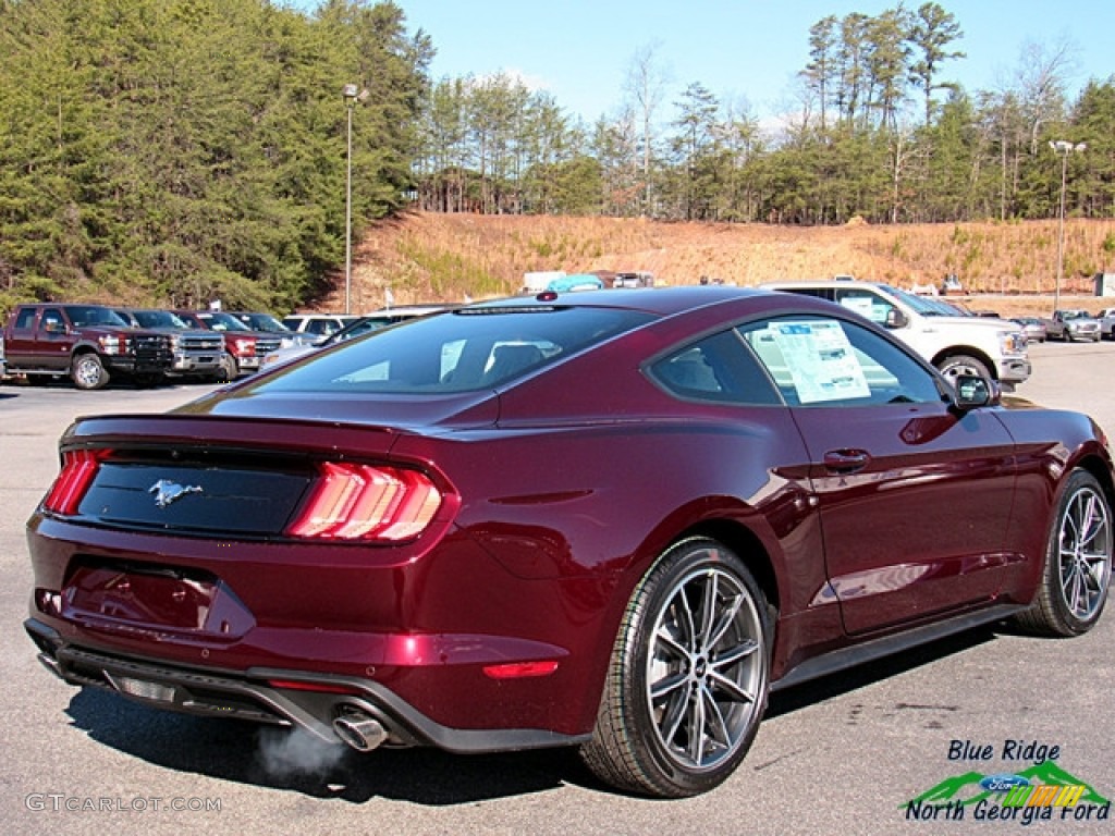 2018 Mustang EcoBoost Fastback - Royal Crimson / Ebony photo #6