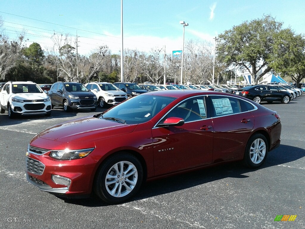 2018 Malibu Hybrid - Cajun Red Tintcoat / Jet Black photo #1