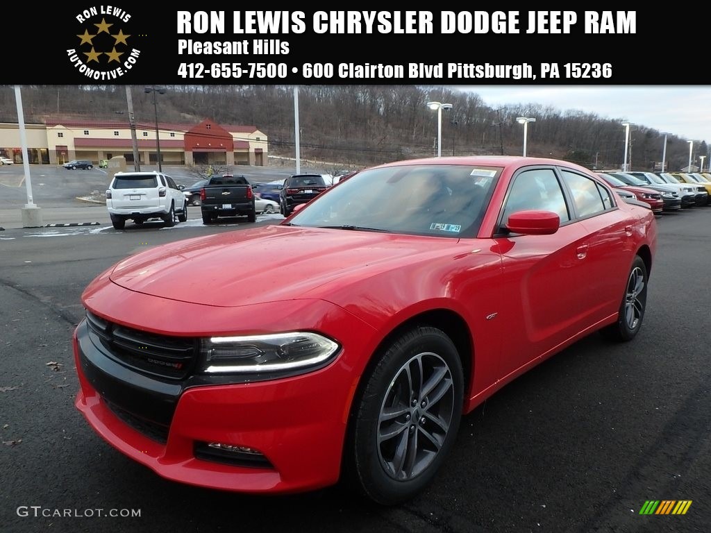 2018 Charger GT AWD - Torred / Black photo #1