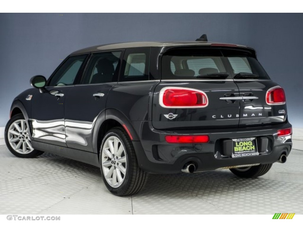 2017 Clubman Cooper S - Thunder Gray Metallic / Carbon Black photo #10