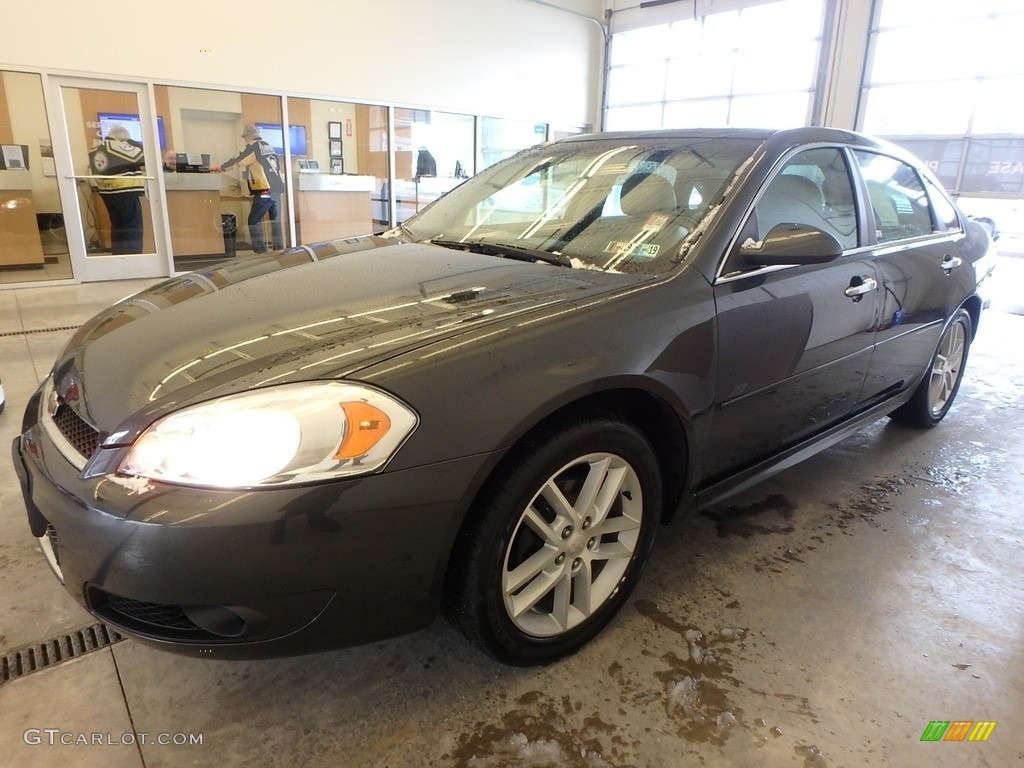 2012 Impala LTZ - Ashen Gray Metallic / Gray photo #4