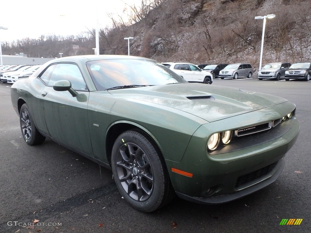 F8 Green 2018 Dodge Challenger GT AWD Exterior Photo #125087256
